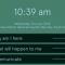 ICU app home screen, showing a screen with text of 'why am I here', 'what will happen to me' and 'communicate'.