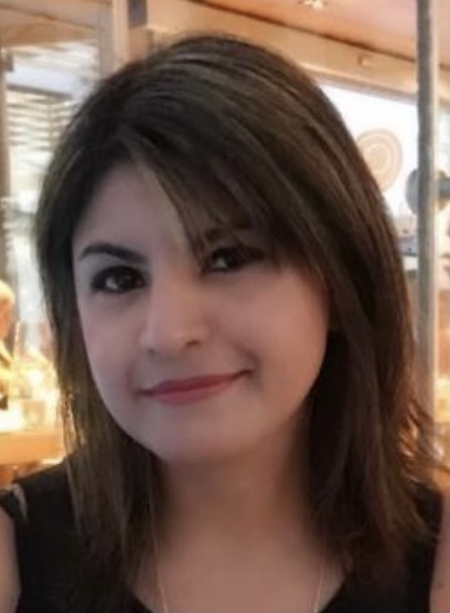Lady smiling for photo