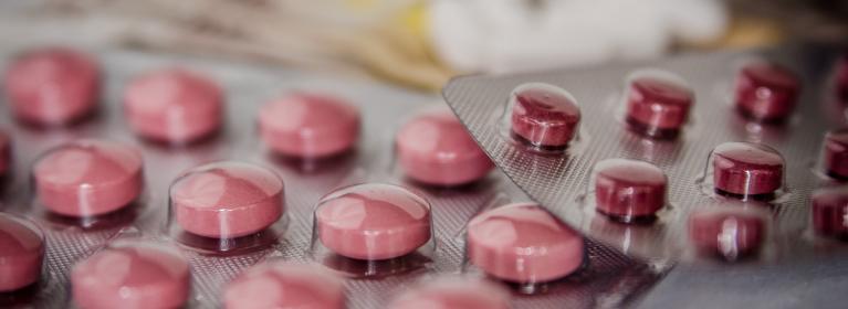 Tablets in a blister pack