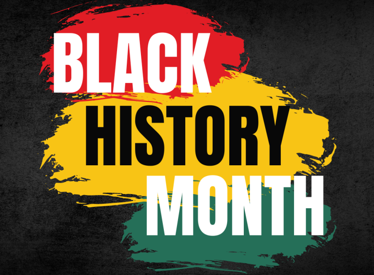 Graphic that reads Celebrating Black History Month October 2022.