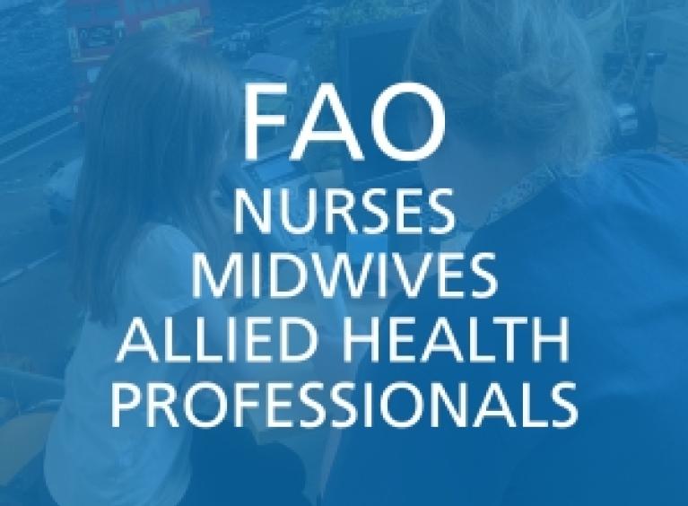 FAO: Nurses Midwives and Allied Health Professionals