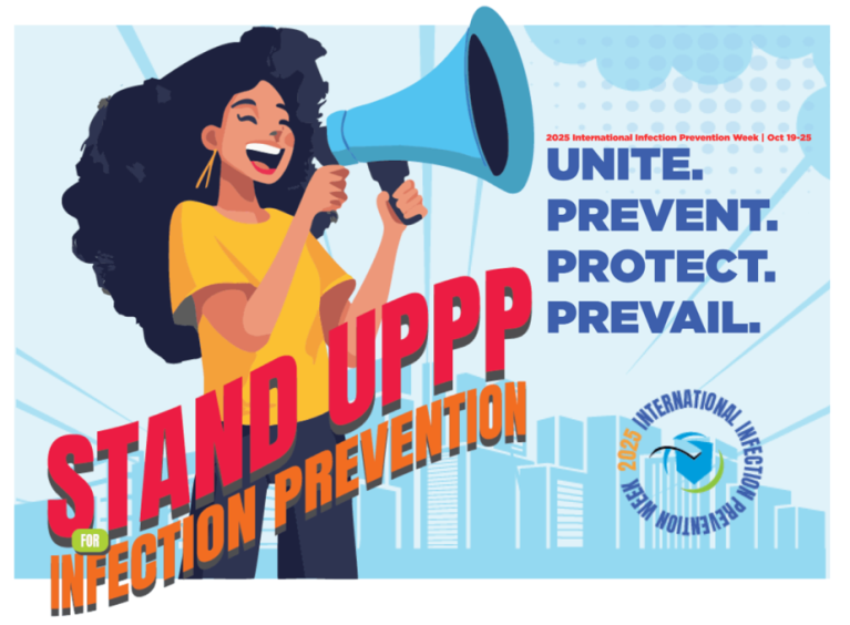 Stand up for infection control