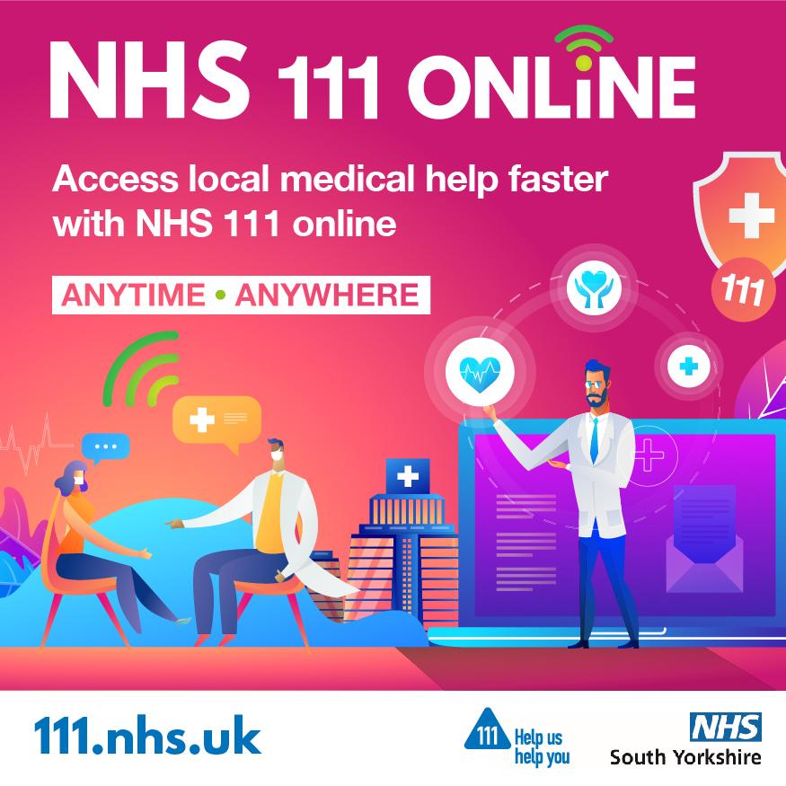 NHS 111 Online. Access medical help faster with NHS 111 online. Anytime, anywhere, go to 111.nhs.uk